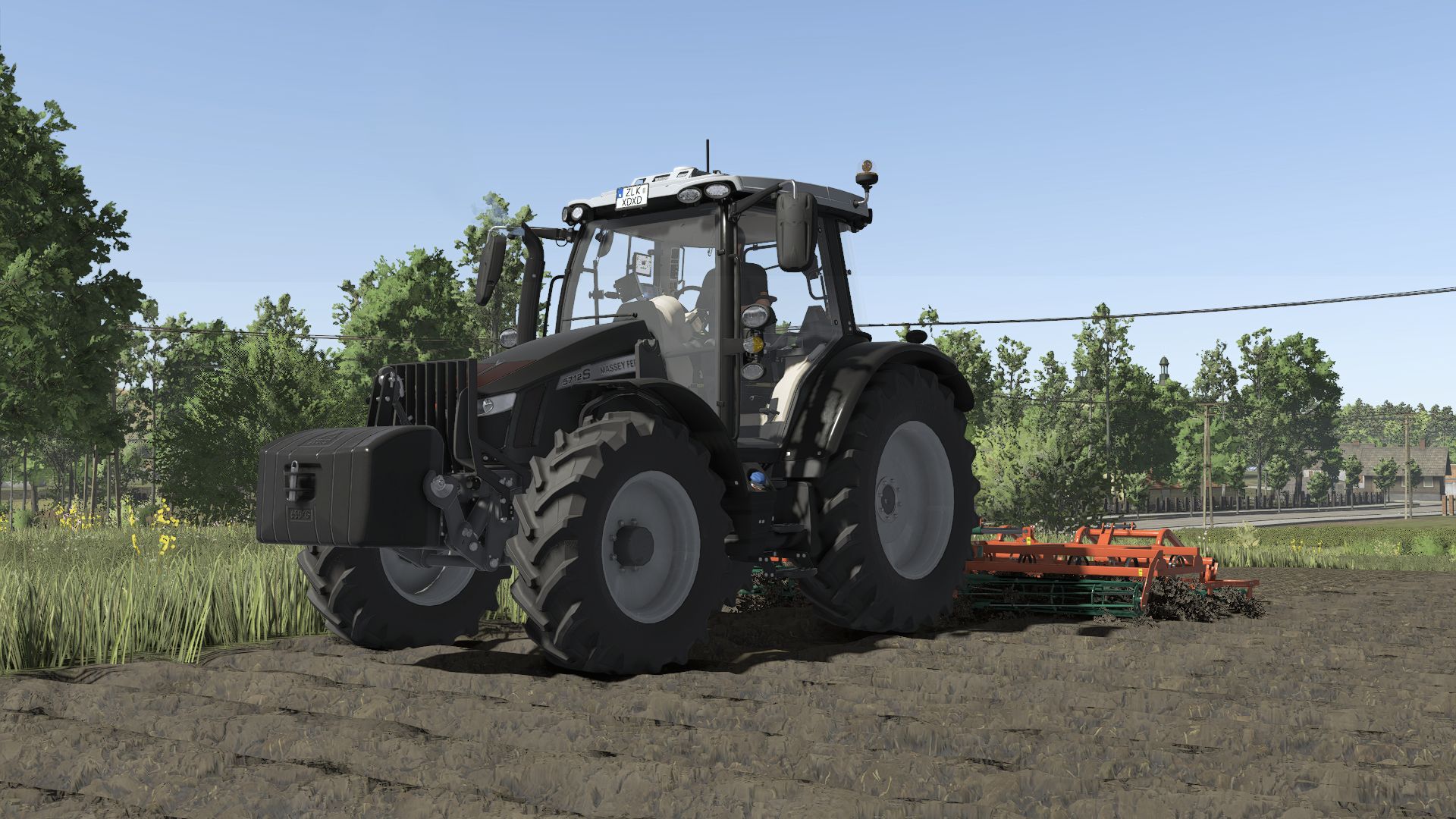 Massey Ferguson 5700S Edit FS25 Farming Simulator mod screenshot 3