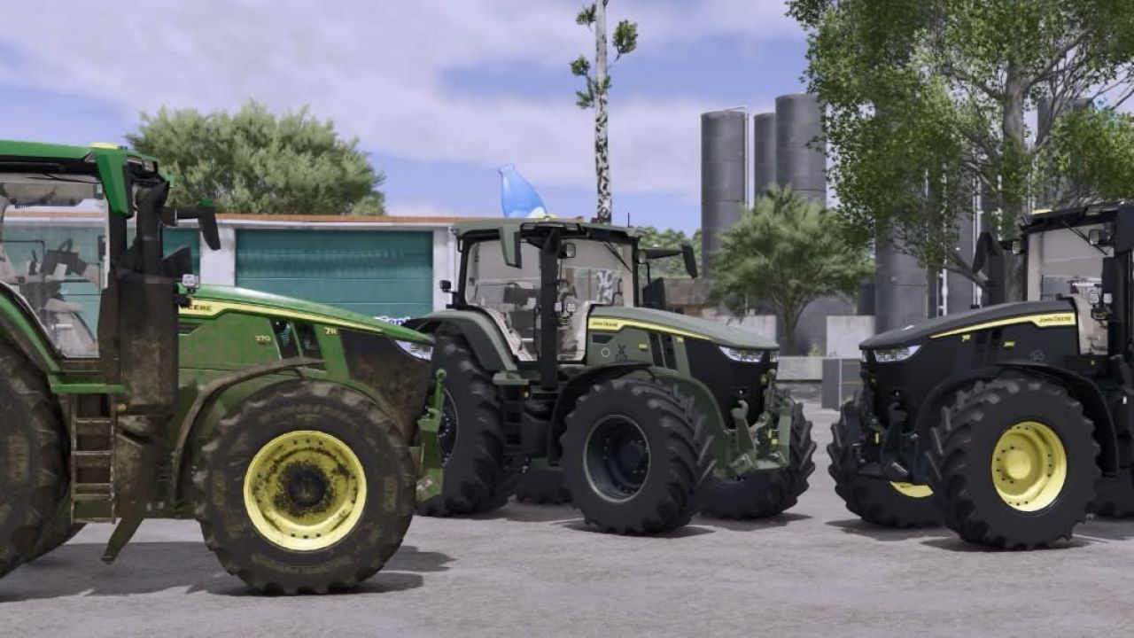 John Deere 7R FS25 Farming Simulator mod screenshot 2