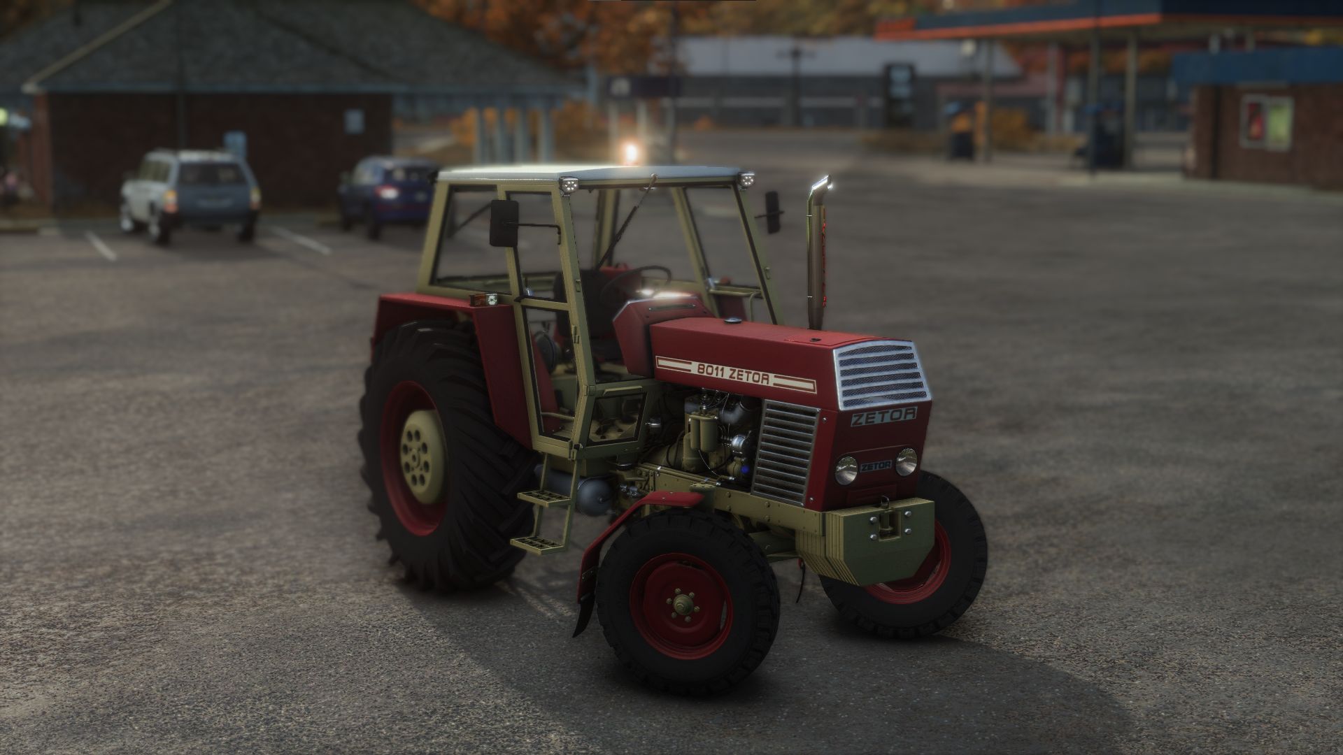 Zetor 8011 BRONCZEK FS25 Farming Simulator mod screenshot 2