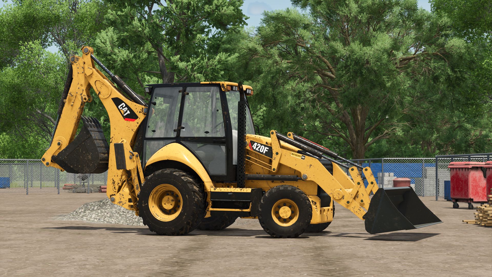 Caterpillar 420FIT Backhoe image 1