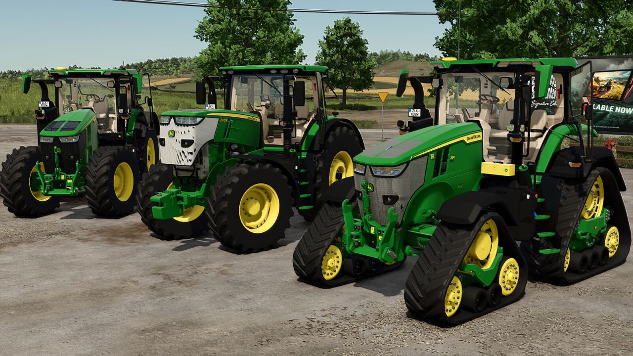 John Deere 7R Pack – FS25 Mod