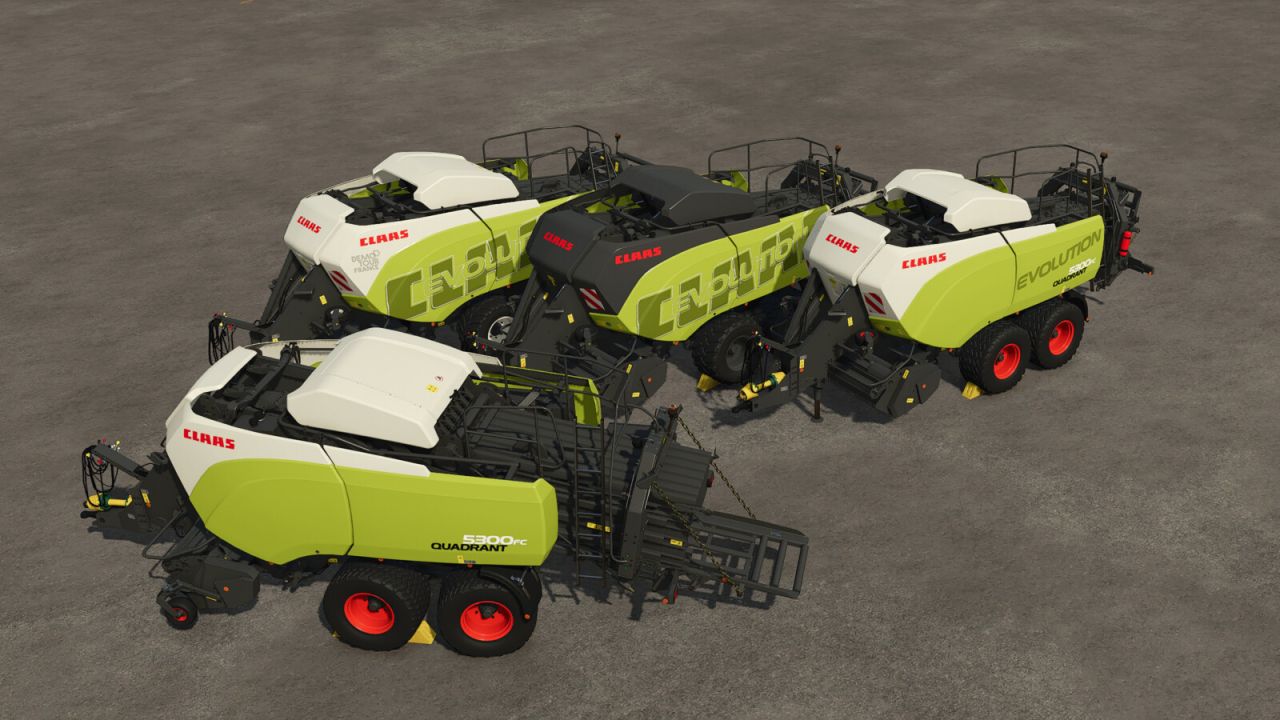 CLAAS Quadrant 5300 FC Evolution image 3