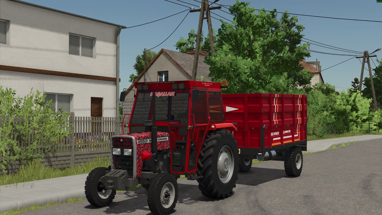 Massey Ferguson 255 Series FS25 Farming Simulator mod screenshot 1