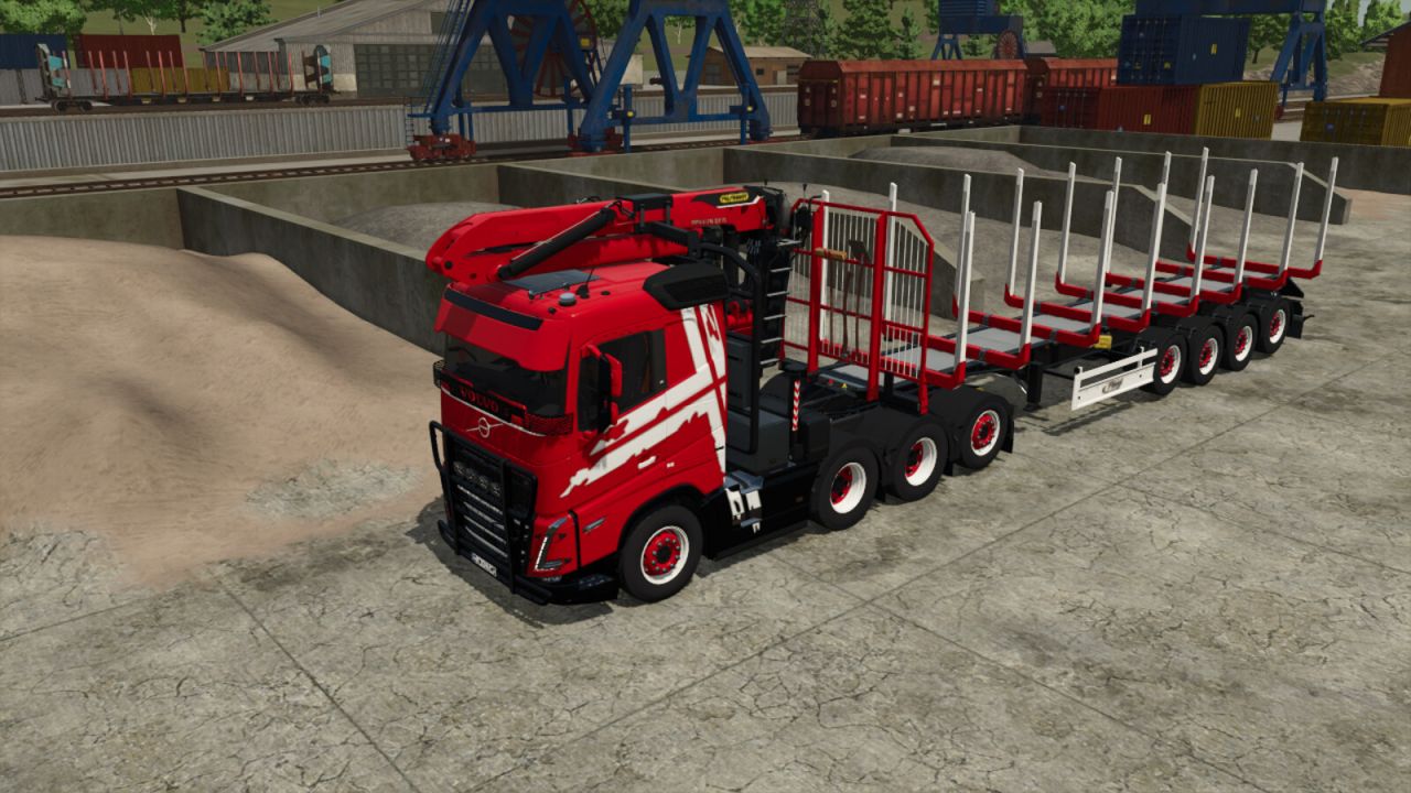 Volvo FH 16 Pack FS25 Farming Simulator mod screenshot 2