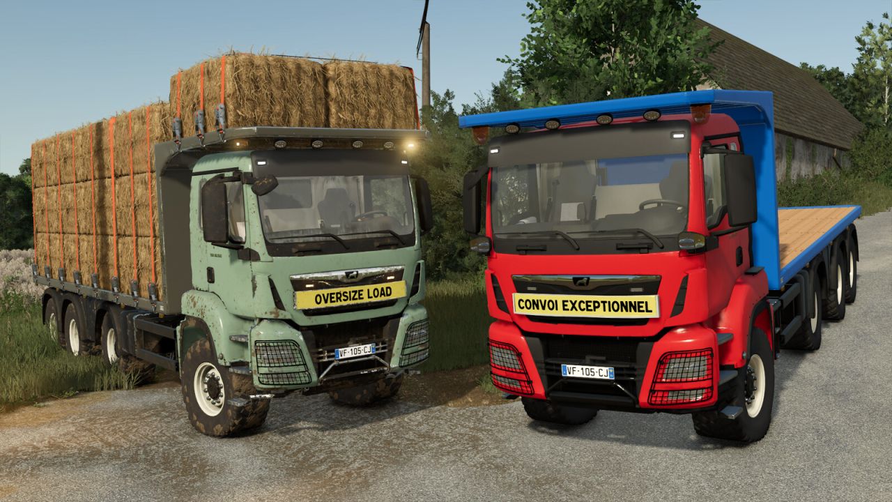 MAN TGS 18.500 Flatbed Autoload