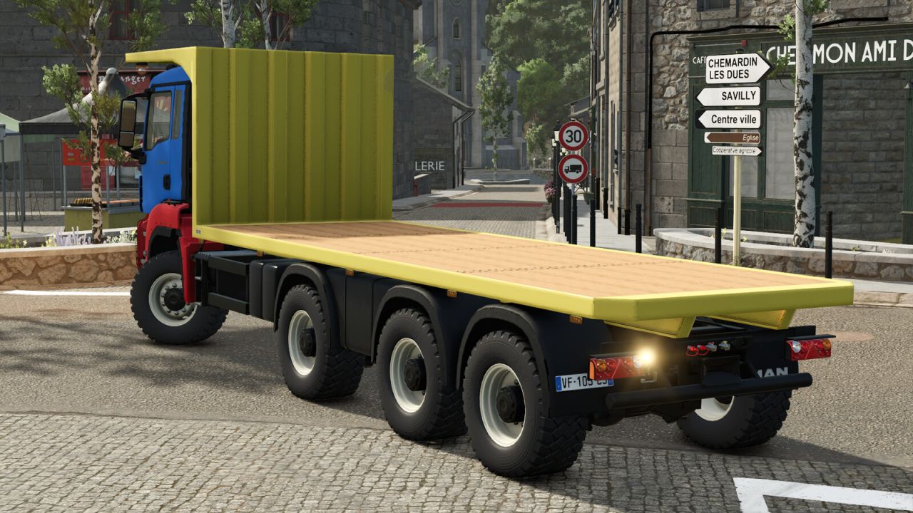 MAN TGS 18.500 Flatbed Autoload image 2