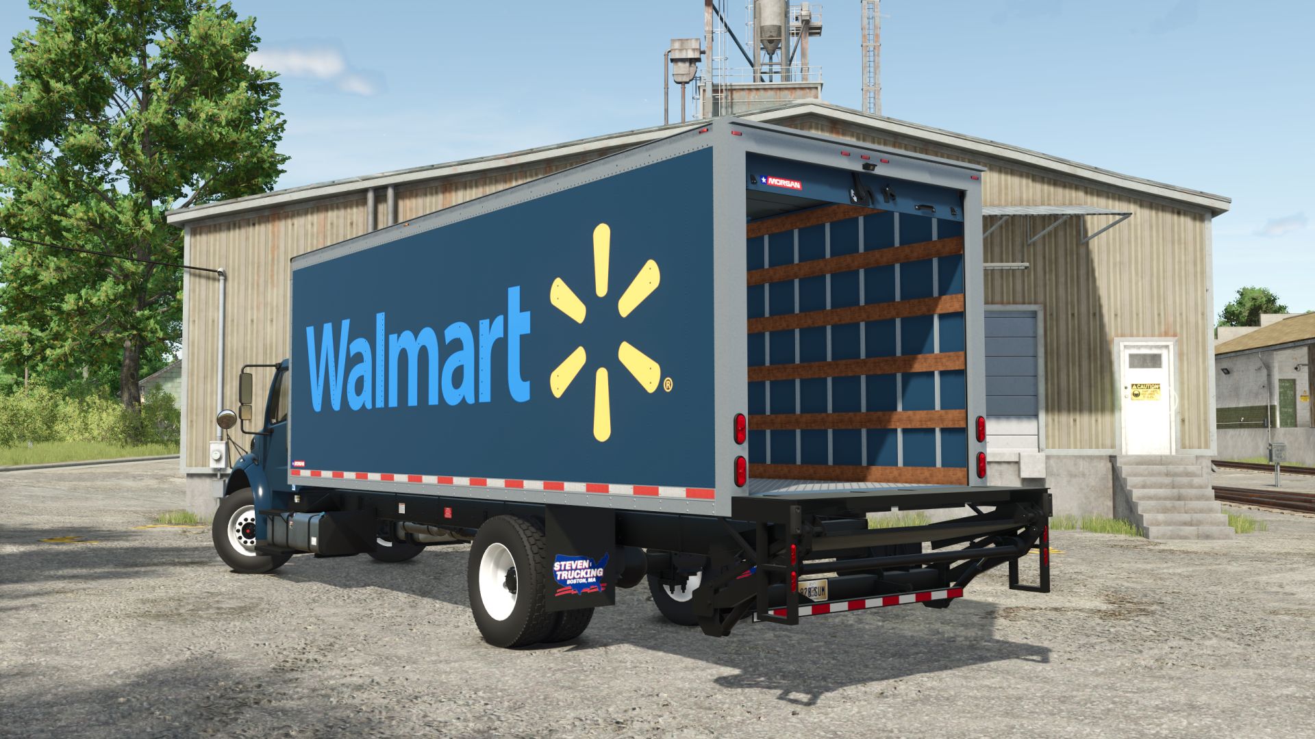 Freightliner M2 Box Truck FS25 Farming Simulator mod screenshot 3