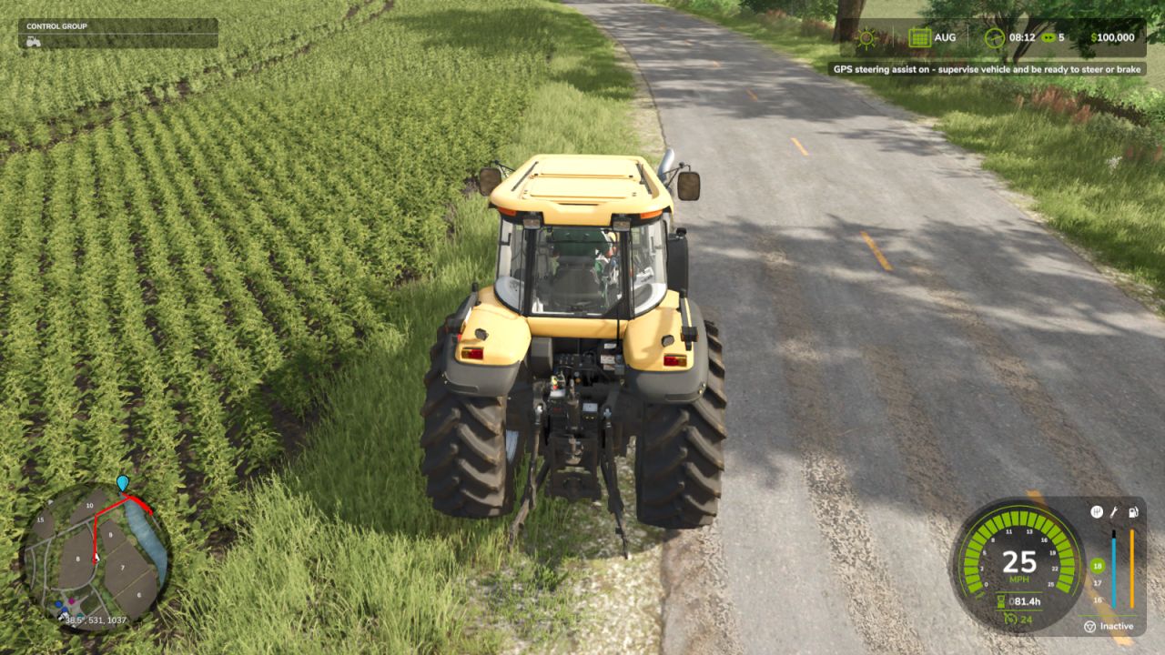 Waypoint GPS FS25 Farming Simulator mod screenshot 3