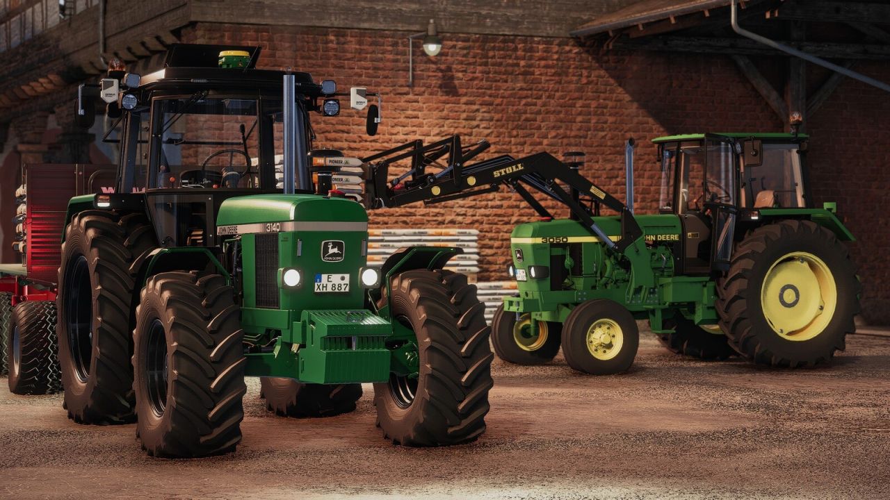 John Deere 3x40 / 3x50 Series FS25 Farming Simulator mod screenshot 2