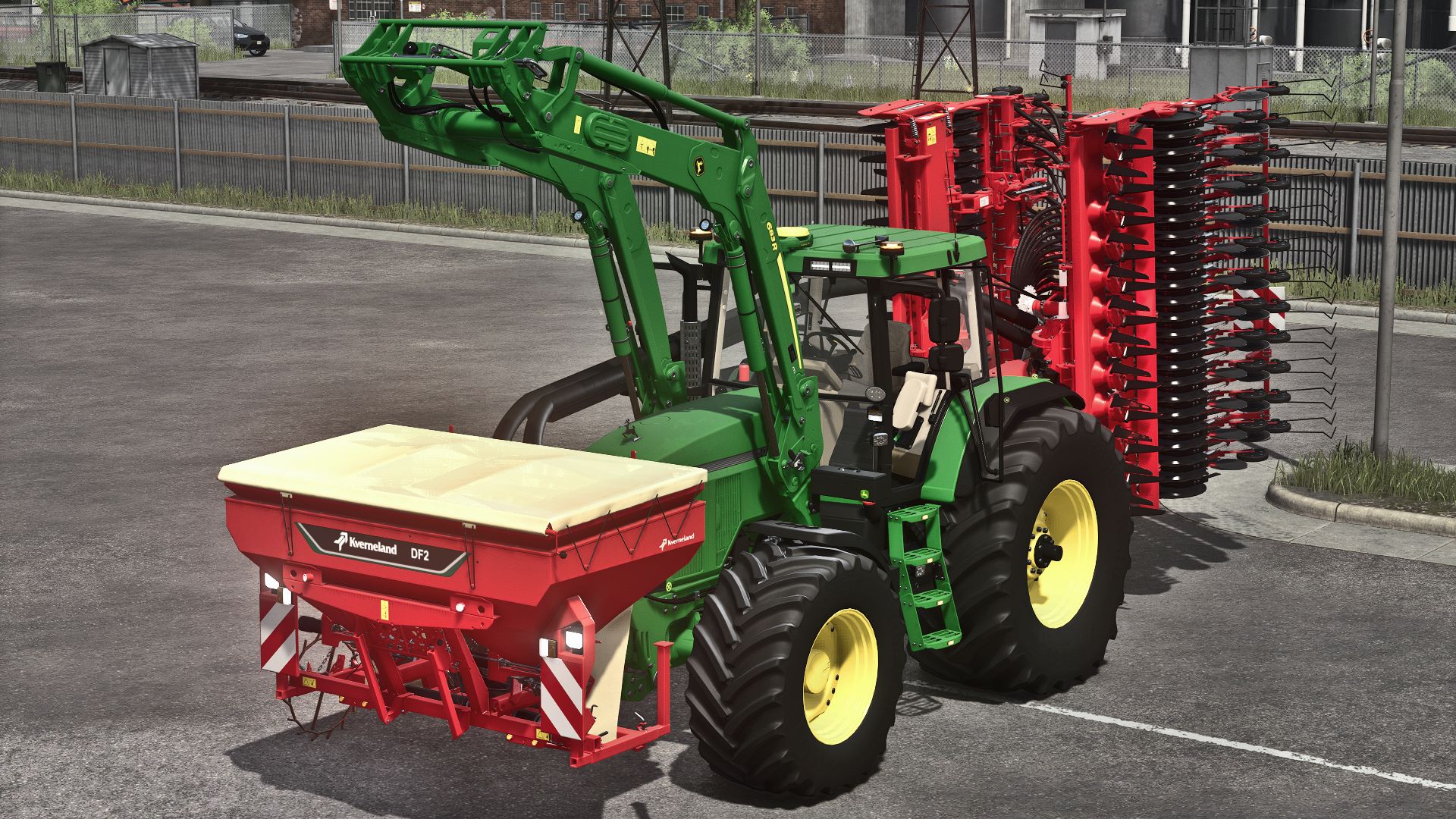 John Deere 7810 FR12 FS25 Farming Simulator mod screenshot 2