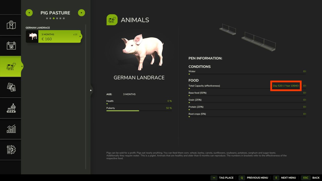Kalkulator karmy dla zwierząt FS25 image 3