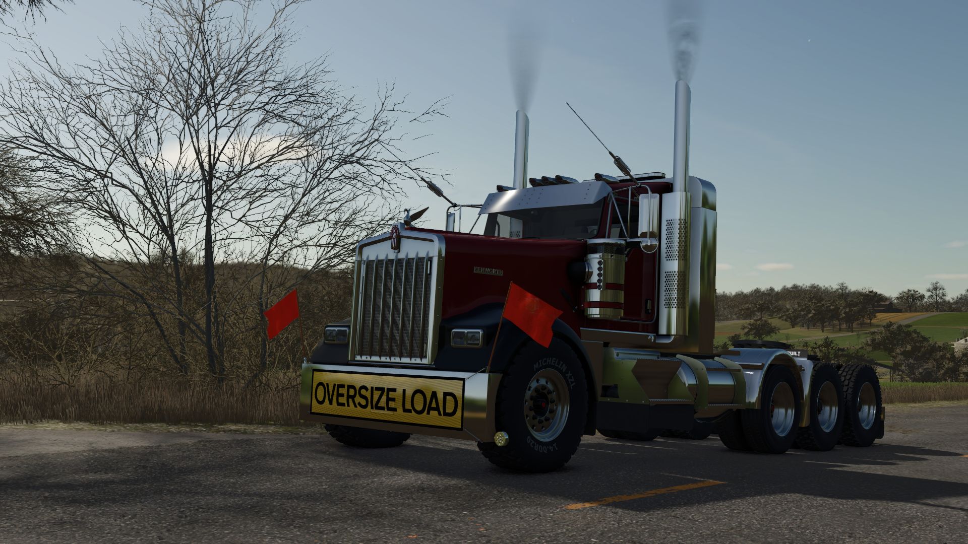 Kenworth W900L FS25 Farming Simulator mod screenshot 3