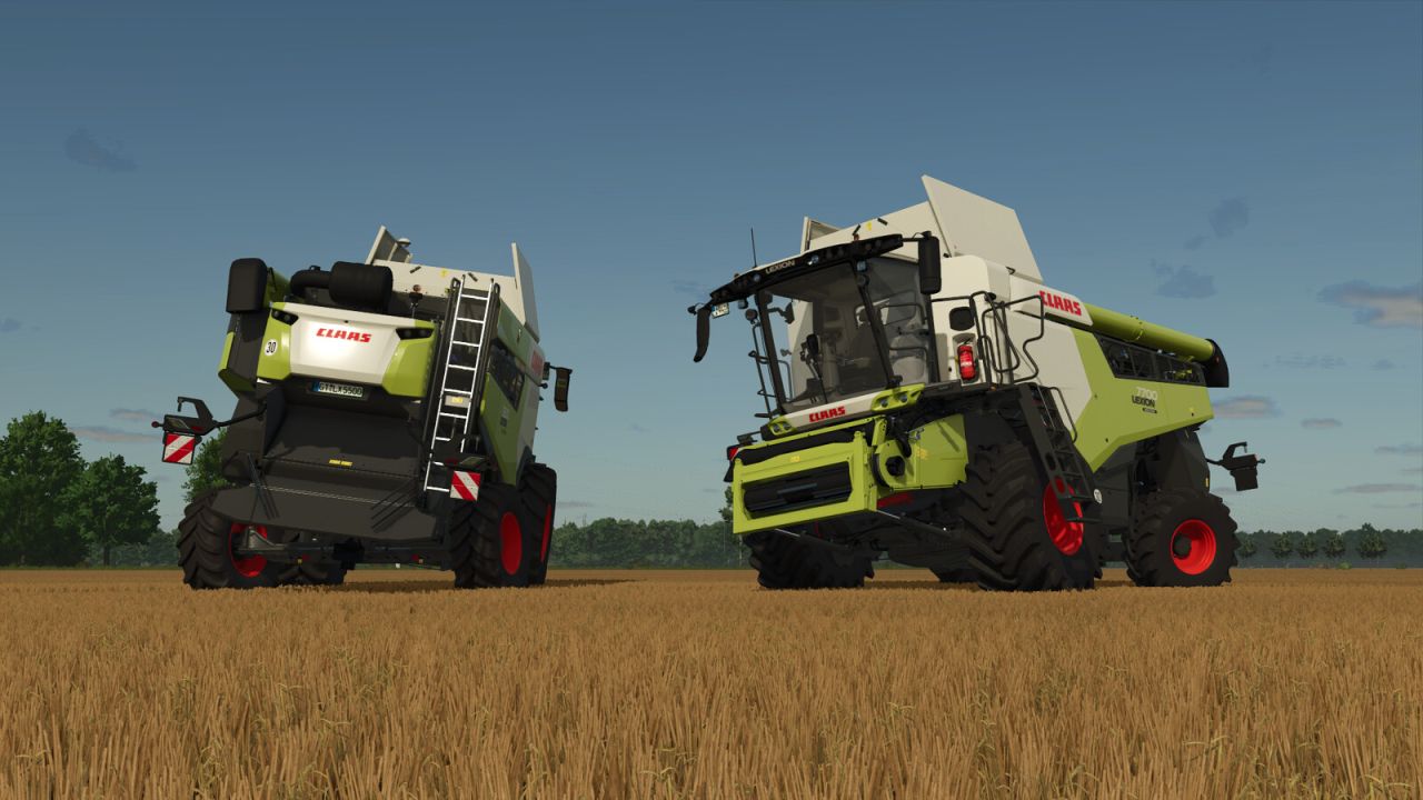 CLAAS LEXION 8000-5000 FS25 Farming Simulator mod screenshot 3