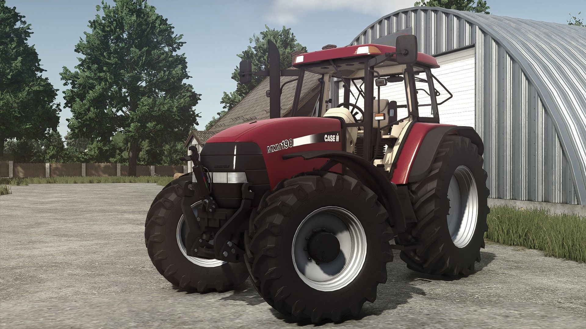 Case IH MXM 190 FS25 Farming Simulator mod screenshot 2