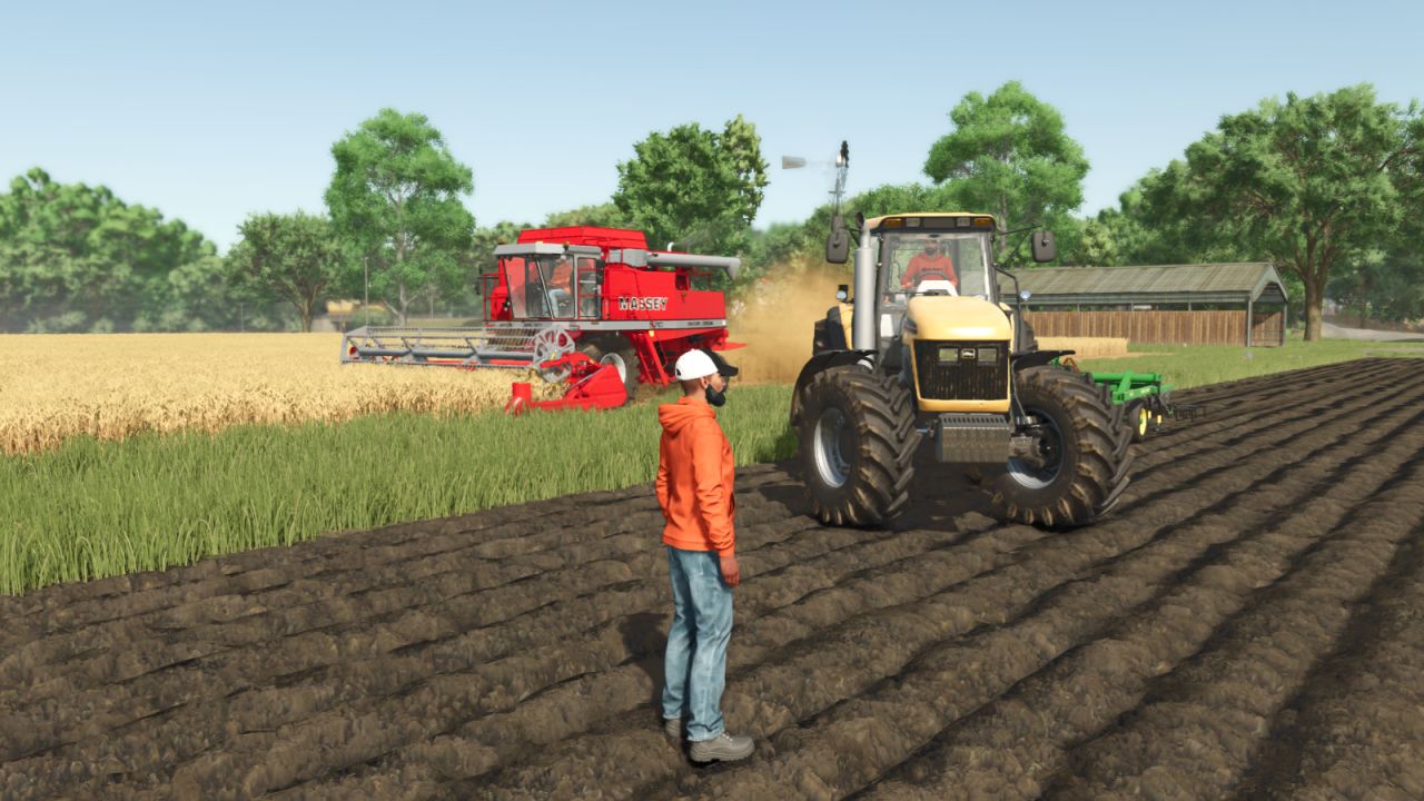 Player Workers FS25 FS25 Farming Simulator mod screenshot 3