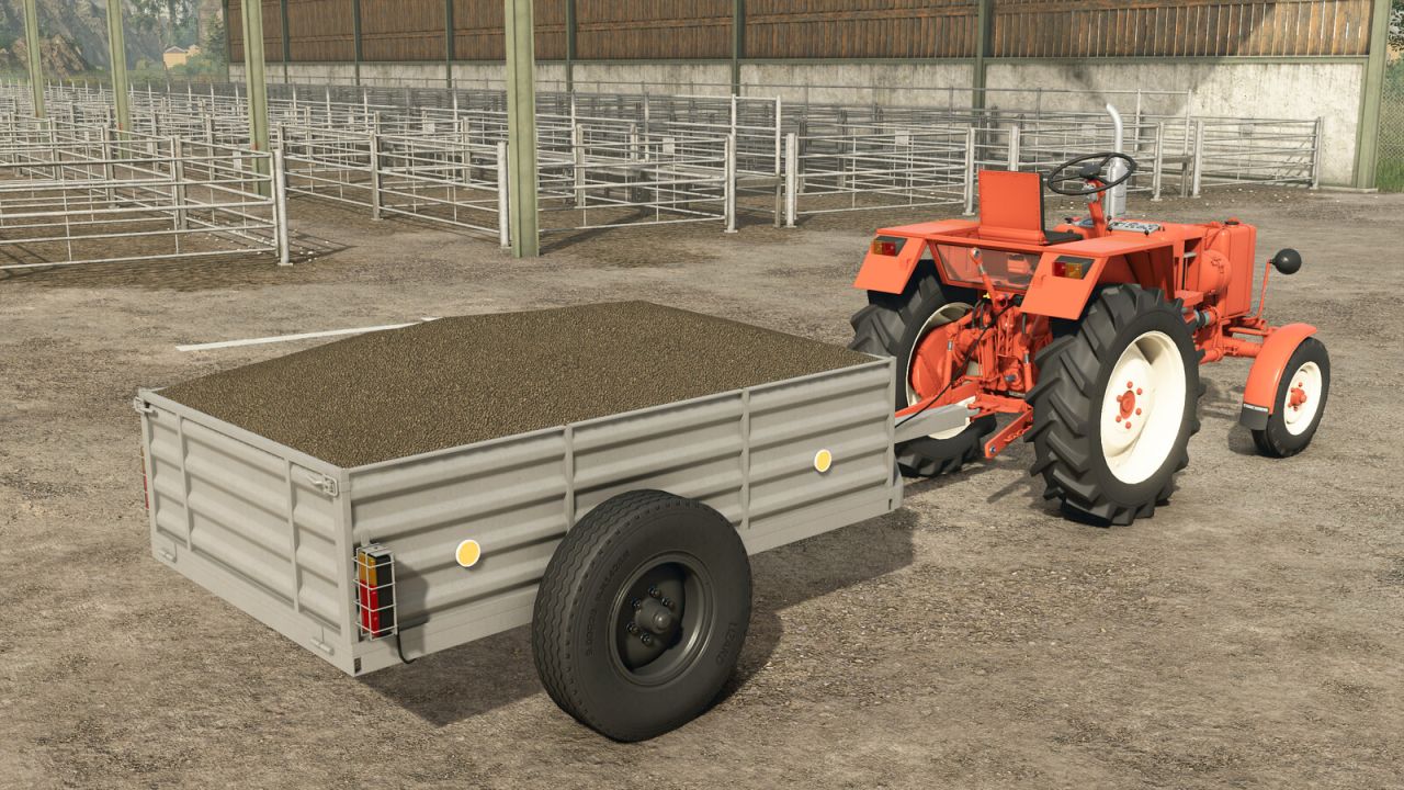 Przyczepa dwukołowa FS25 Farming Simulator mod screenshot 3
