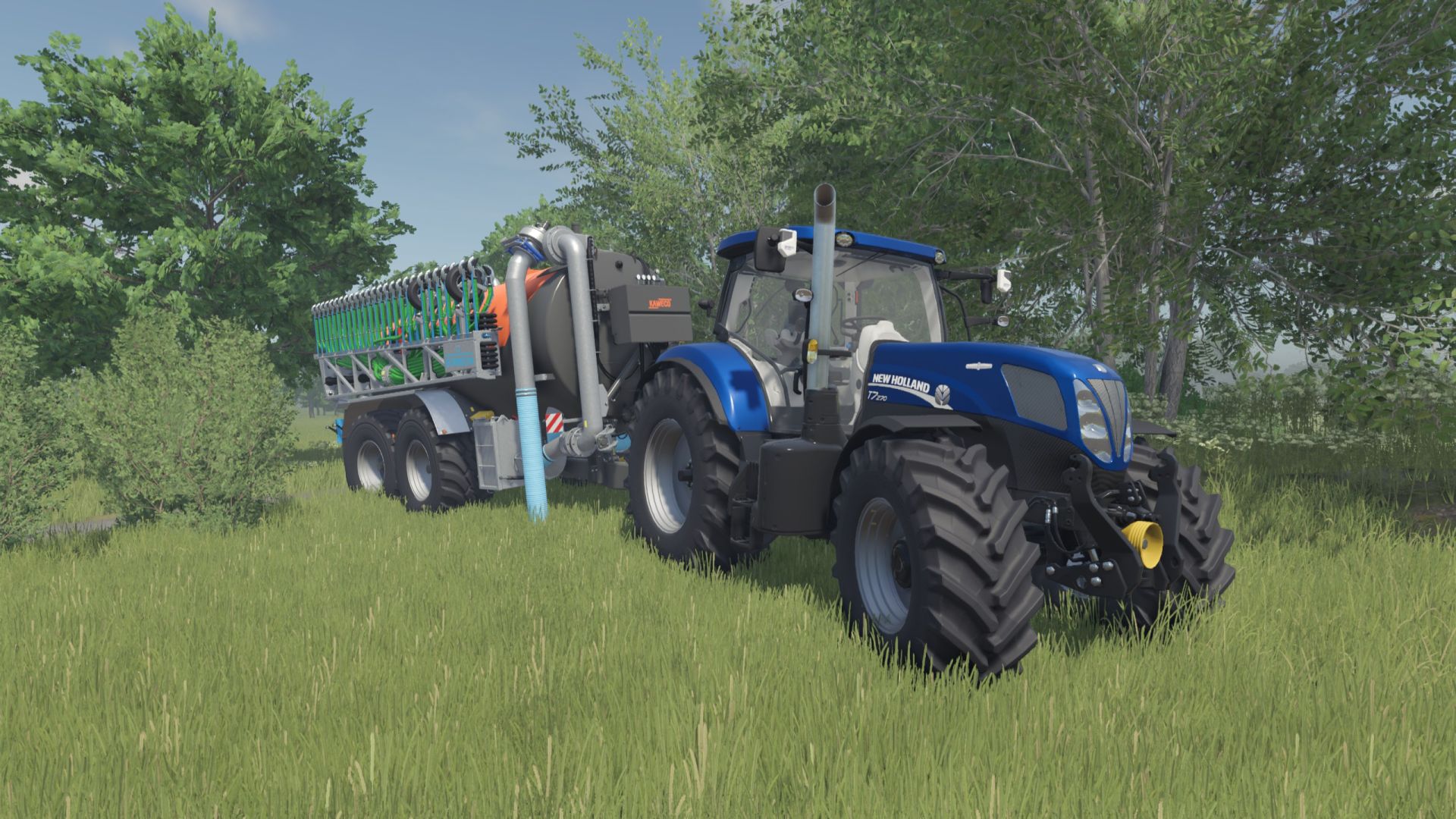 New Holland T7 FS25 Farming Simulator mod screenshot 2