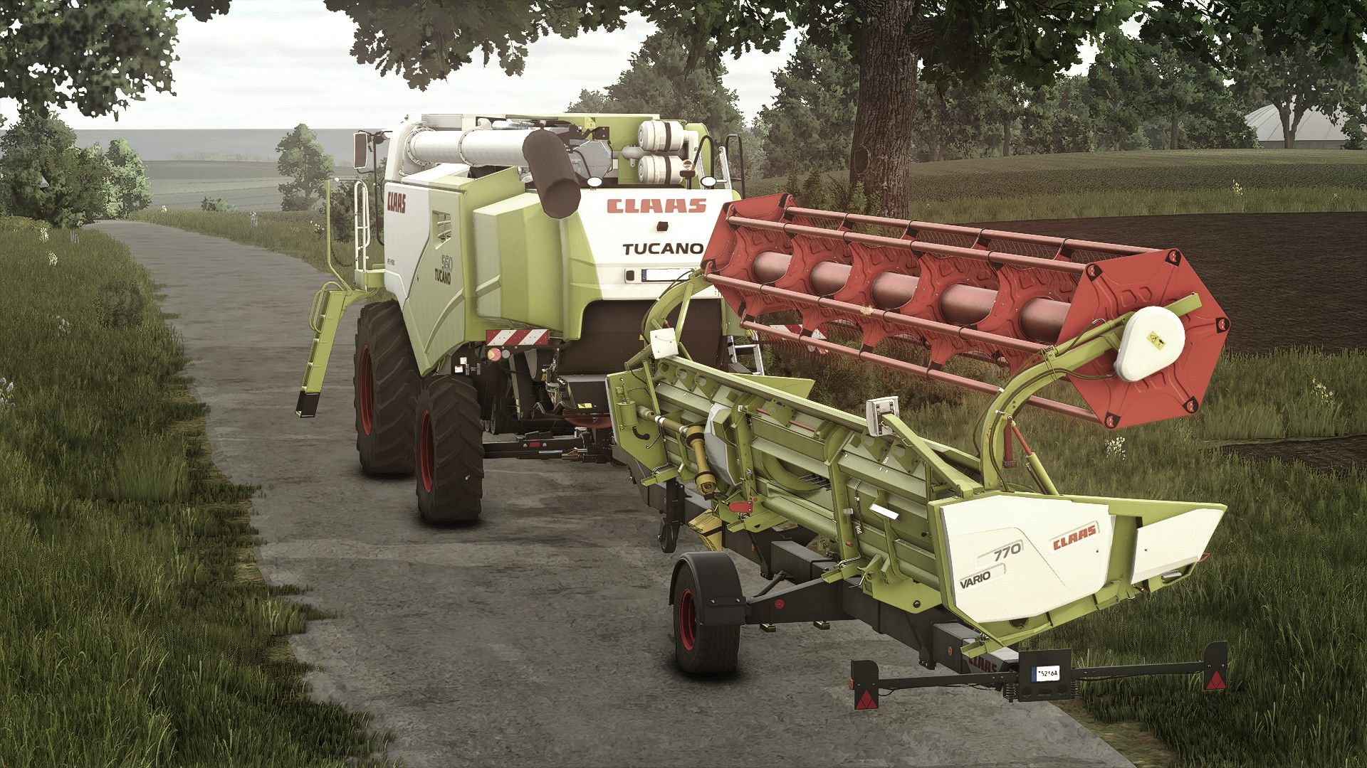 Claas Tucano 560–580 FS25 Farming Simulator mod screenshot 2