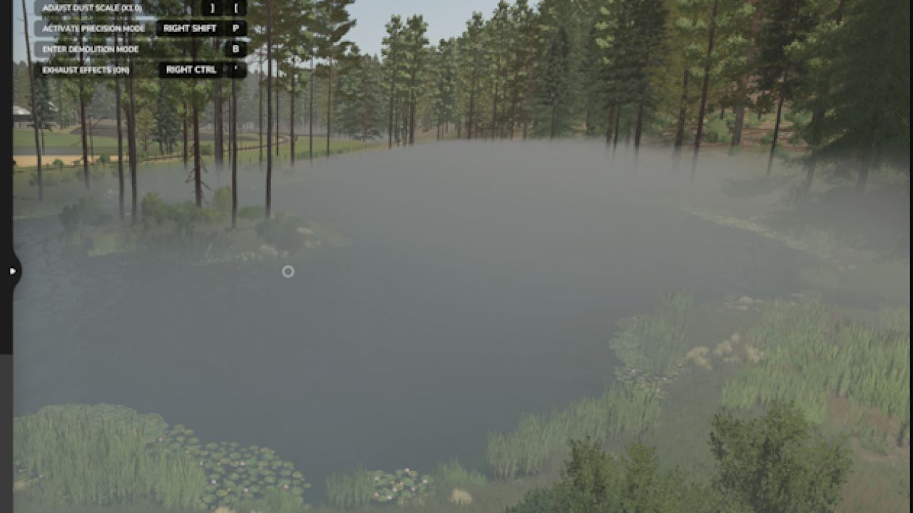 Realistyczne zjawiska mgły FS25 Farming Simulator mod screenshot 2