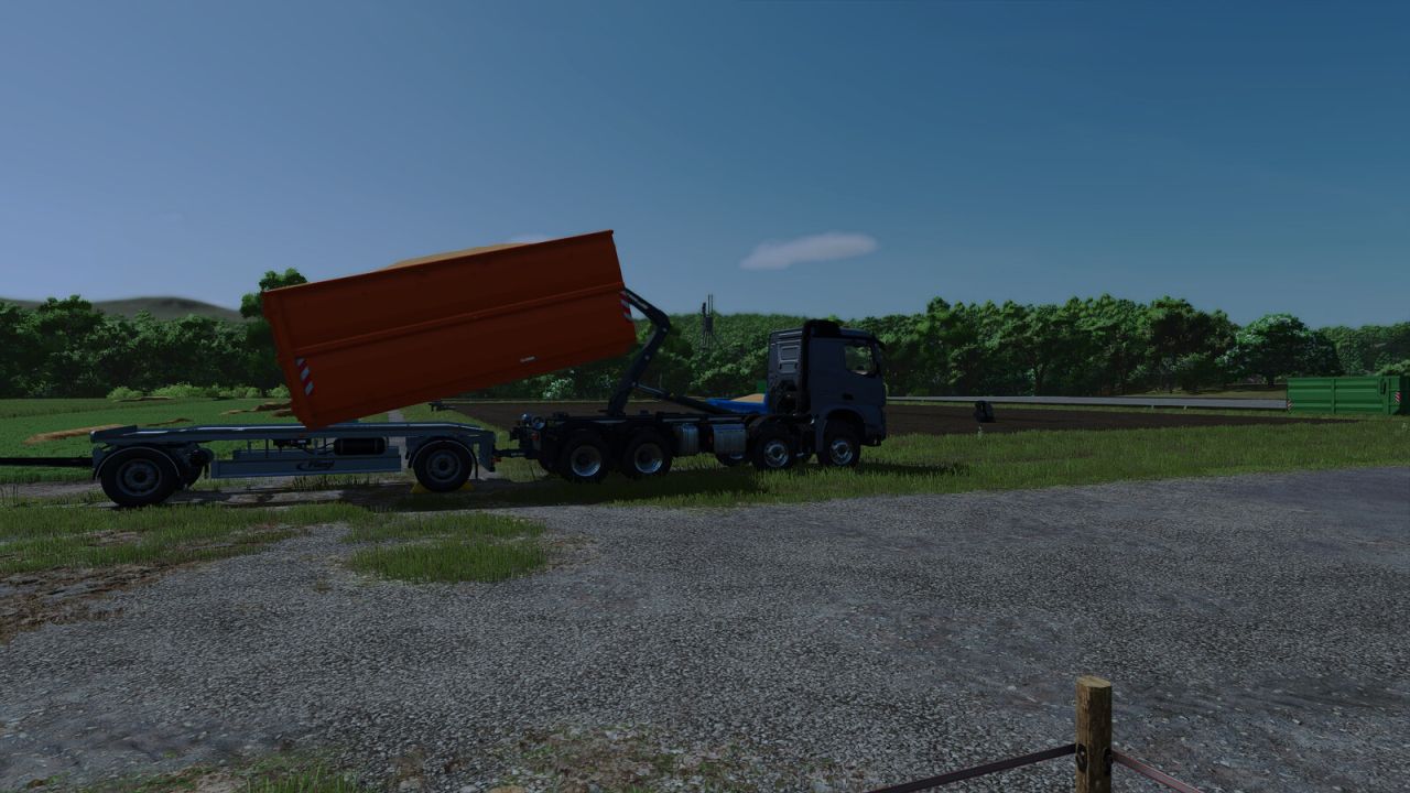 Fliegl ZPS 180 FS25 Farming Simulator mod screenshot 2
