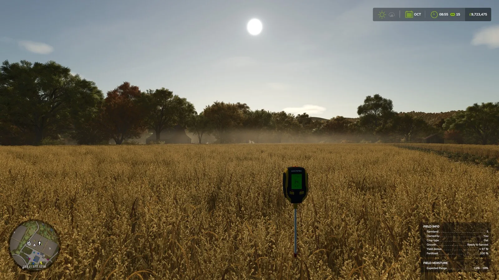 FS25 Moisture System 2.0 Adds Regional Weather and Crop Quality
