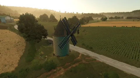 Stary młyn FS25 mod