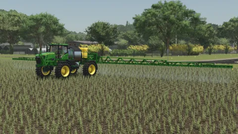 John Deere 4045R Spreader/Sprayer FS25 mod