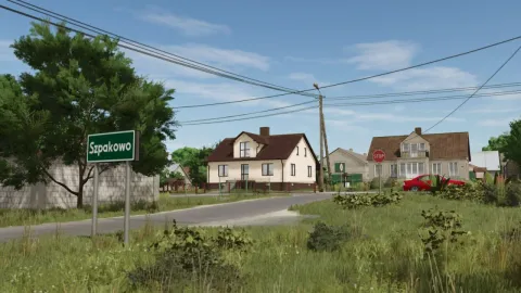 Szpakowo Map FS25 FS25 mod