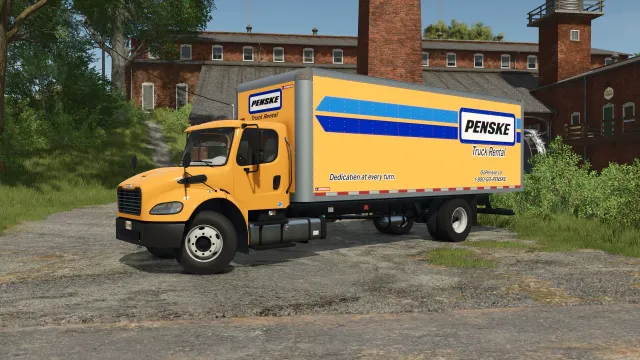 Freightliner M2 Box Truck FS25 mod