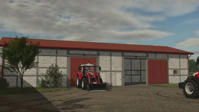 Hala Zbożowa FS25 mod