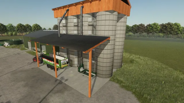 Silos do produkcji kiszonki FS25 mod