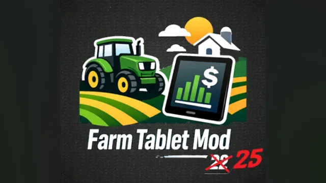 Tablet rolniczy FS25 mod