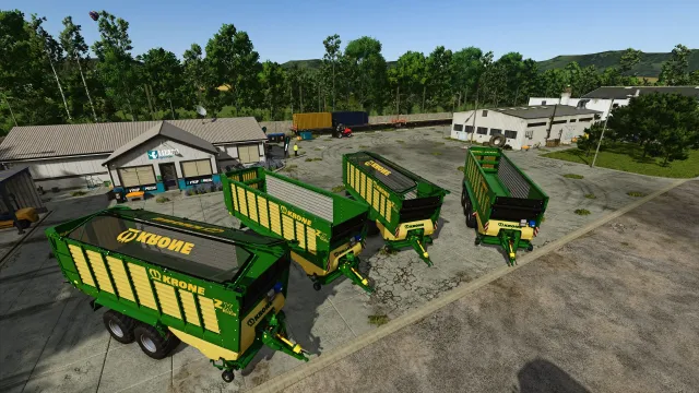 Krone ZX Pack FS25 mod